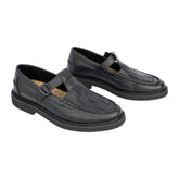 Jonathan D Zeke Sandal Loafers - Black